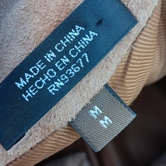 J. FERRAR MEN'S GENUINE RAW SUEDE LEATHER BLAZER/COAT - Picture 14 of 17